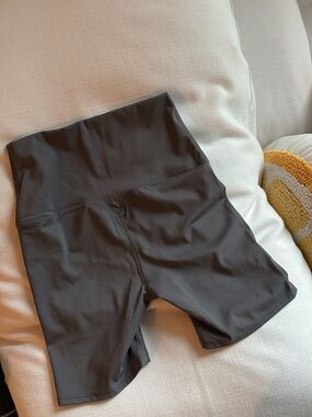 High-Waist Black Women’s Athletic Bike Shorts